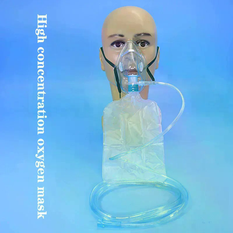 Oxygen Mask Non-Rebreather - Maska tlenowa dla dorosłych/dzieci o wysokiej