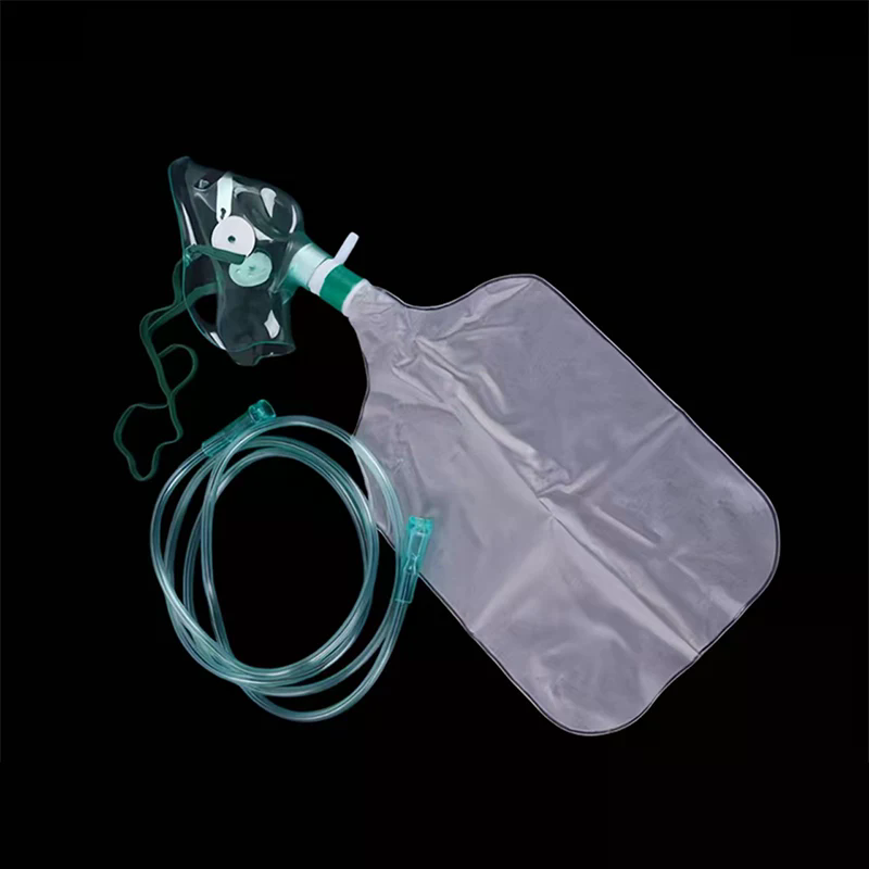 Oxygen Mask Non-Rebreather - 1 szt. Maska tlenowa dla dorosłych/dzieci