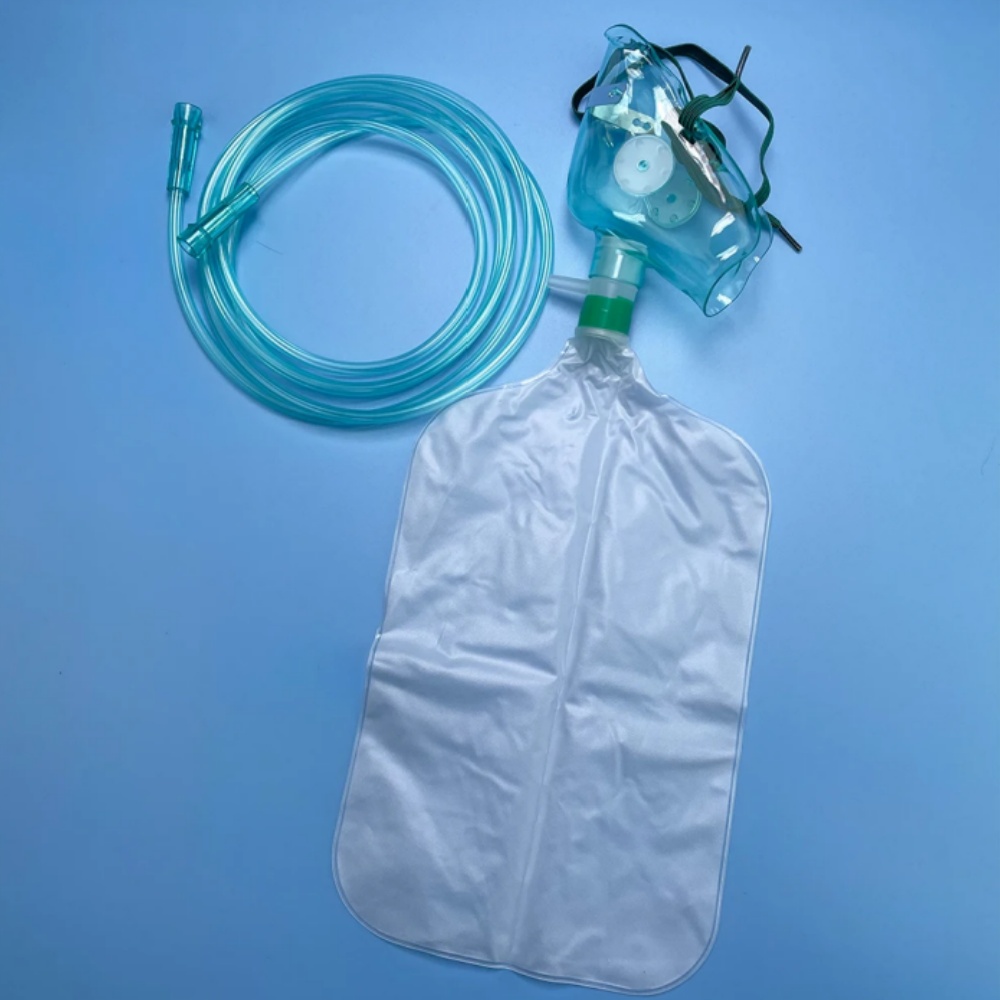 Oxygen Mask Non-Rebreather - 1 szt. Maska tlenowa dla dorosłych