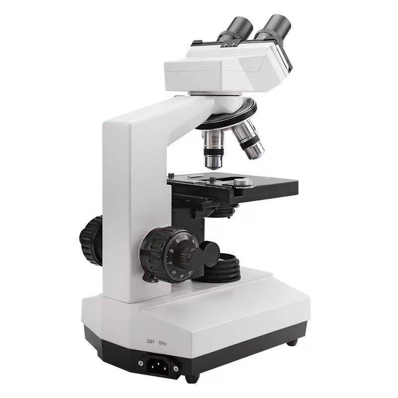 Medical Lab Study - Mikroskop optyczny dwuokularowy do laboratorium medycznego