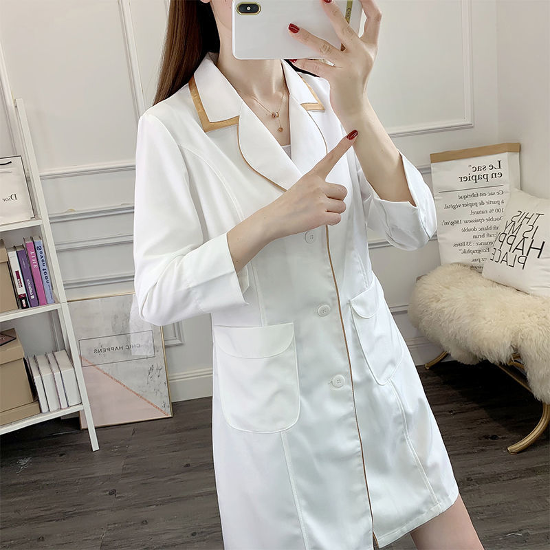 biała krótka kosmetyczka mundu – Medical Lab Coat recenzja i cena