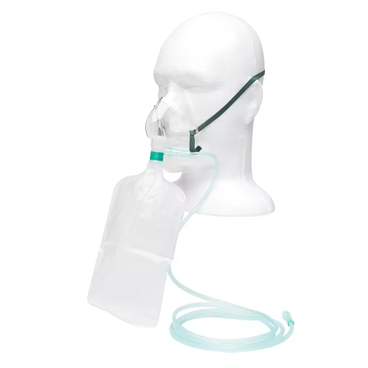 Jednorazowa maska tlenowa dla  – Oxygen Mask Non-Rebreather recenzja i cena