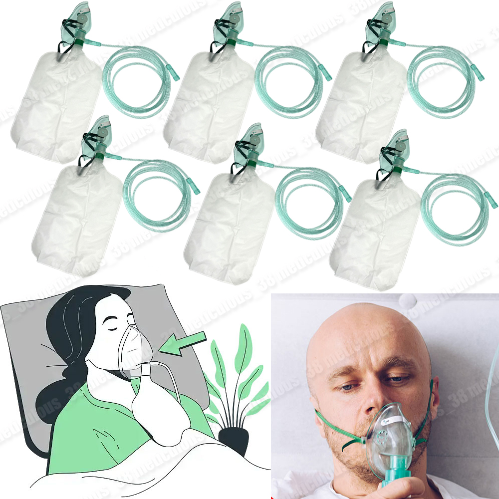 5-20 szt. jednorazowych masek  – Oxygen Mask Non-Rebreather recenzja i cena