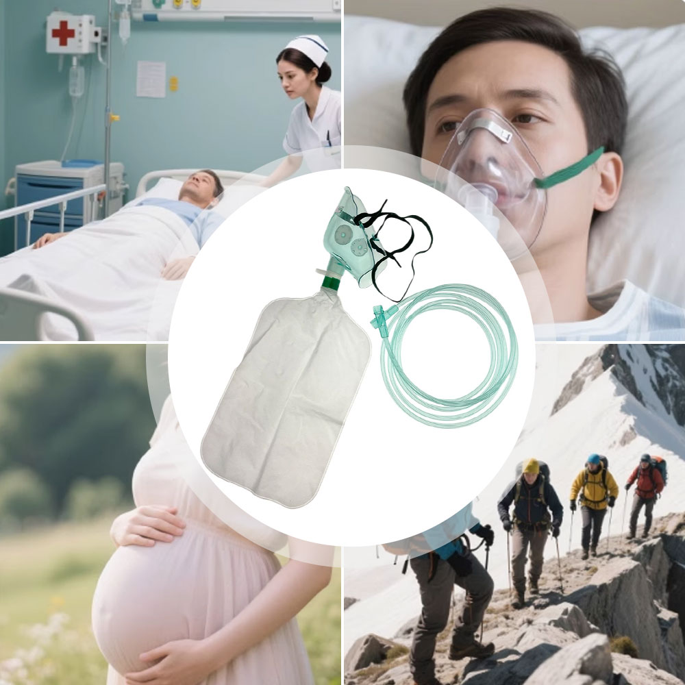 5-10 szt. Jednorazowe maski tl – Oxygen Mask Non-Rebreather recenzja i cena