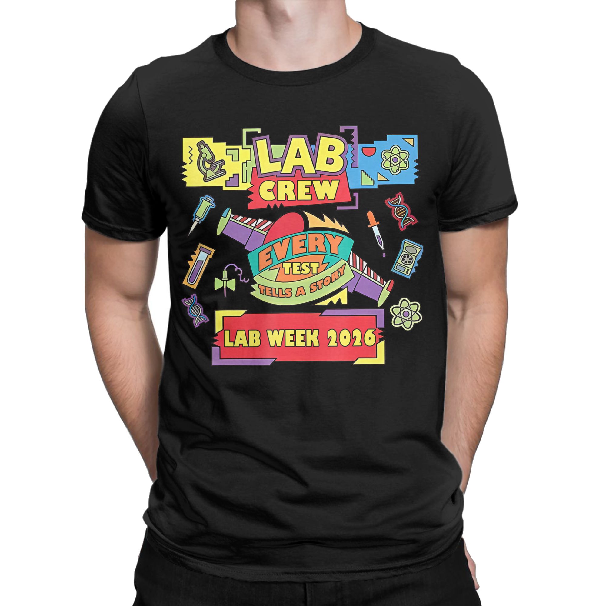 Koszulka oversize Lab Crew Lab – Medical Lab Week 2026 recenzja i cena