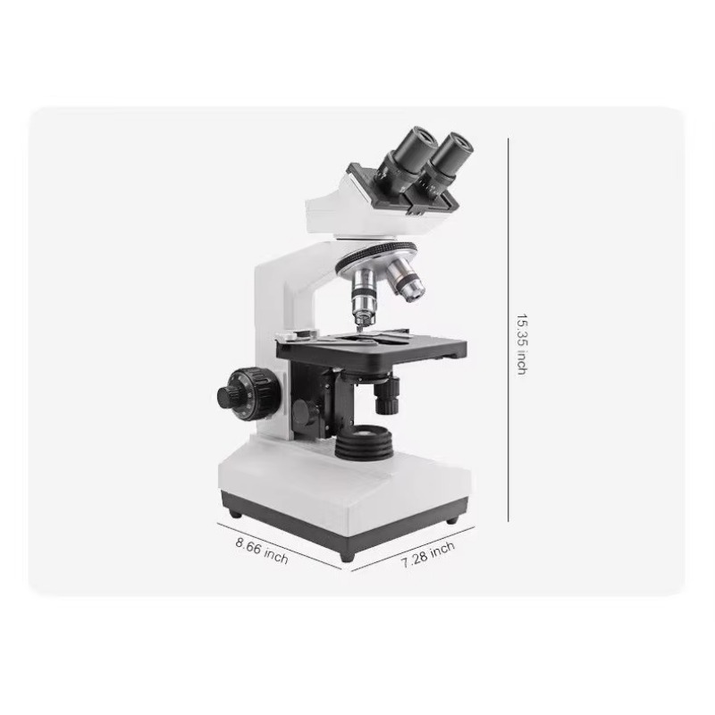 Mikroskop optyczny dwuokularow – Medical Lab Study recenzja i cena